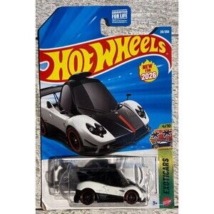 2026 Hot Wheels #26 Pagani Zonda Cinque WHITE